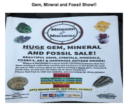 Gem Mineral and Fossil Show