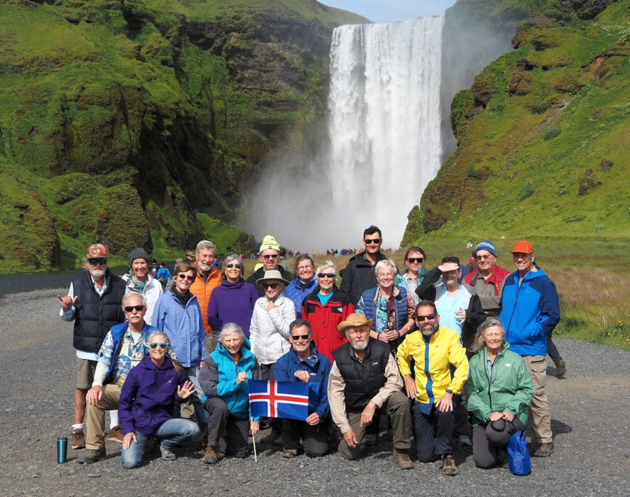 Iceland Field trip 2023 group photo