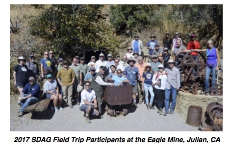 SDAG field trip 2017 participants